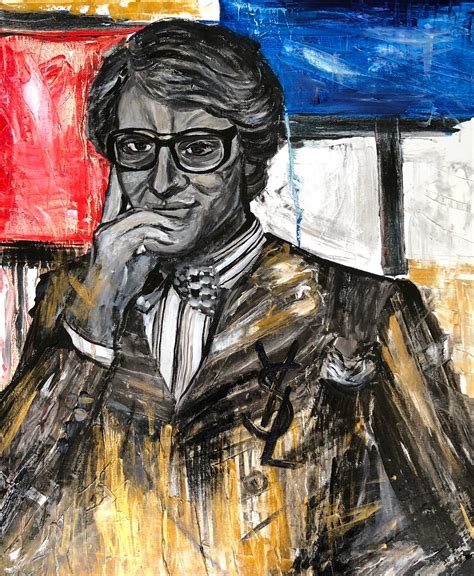 ysl canvas painting|ysl art.